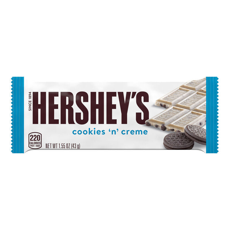Hershey's Cookies n Creme Candy Bars: 36-Piece Box