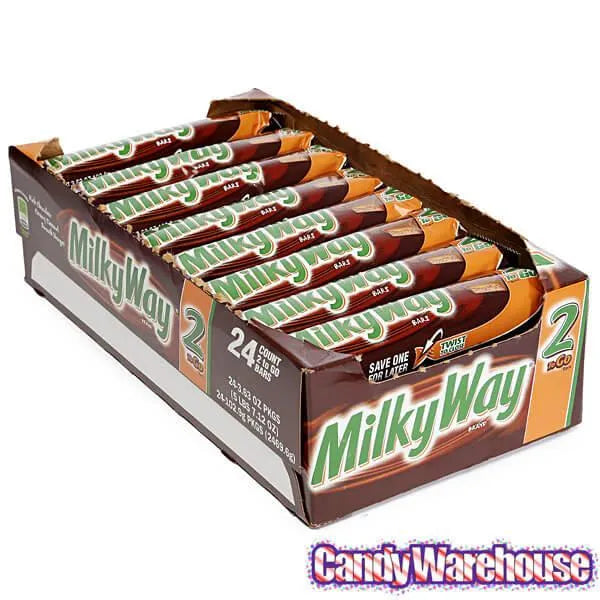 Milky Way King Size Candy Bars: 24-Piece Box